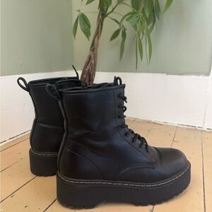 Steve Madden Combat Boots